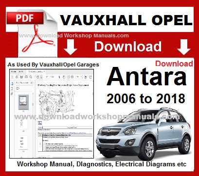 2009 Opel Antara Manual and Wiring Diagram