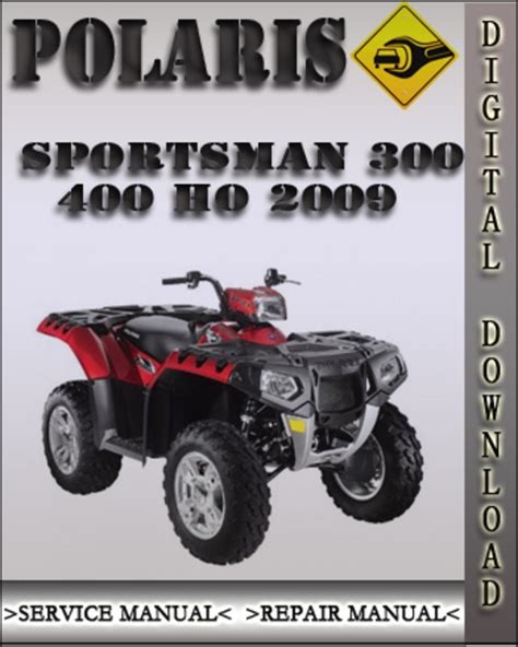 2009 Polaris Sportsman 400 Ho Service Manual