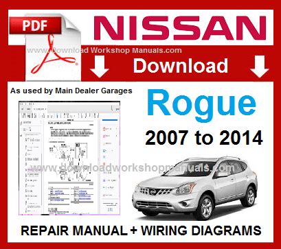 2009 Rogue Service And Repair Manual