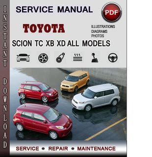 2009 Scion Tc Service Repair Manual Software