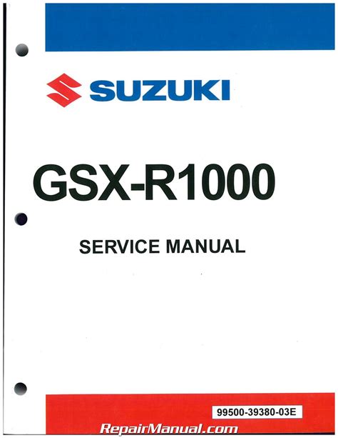 2009 Suzuki Gsx R1000 Service Repair Manual Download