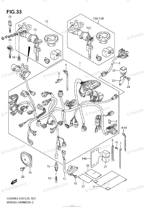 2009 Suzuki M50 Wiring Diagram