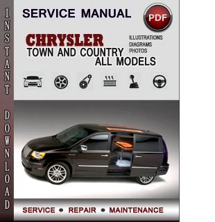 2009 Town Country By Chrysler Service Manual