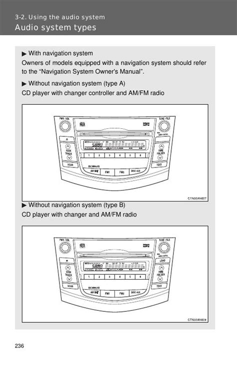 2009 Toyota Rav4 Using The Audio System Manual and Wiring Diagram