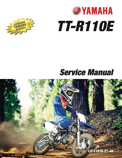 2009 Yamaha Tt R110e Motorcycle Service Manual