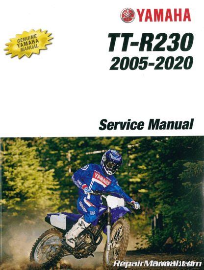 2009 Yamaha Ttr230 Service Repair Manual