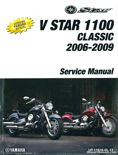 2009 Yamaha Vstar 1100 Classic Service Repair Manual Pdf