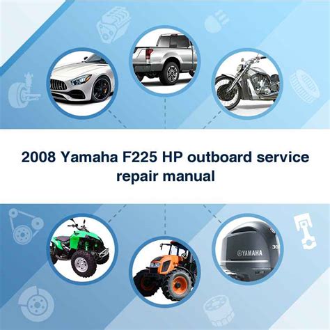 2009 Yamaha Vz225 Hp Outboard Service Repair Manual