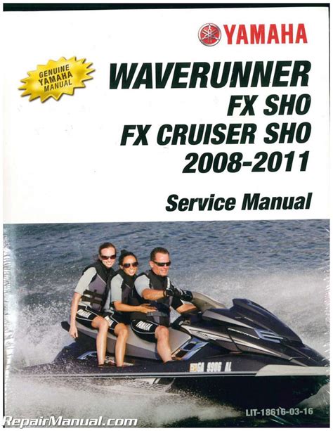 2009 Yamaha Waverunner Fx Sho Fx Cruiser Sho Service Manual