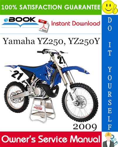 2009 Yamaha Yz250 Owners Service Manual