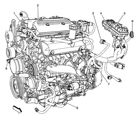 2009 chevy malibu engine diagram 