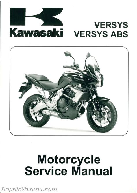 2010 2011 Kawasaki Kle650 Versys Abs Service Repair Manual Motorcycle Pdf Download