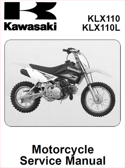 2010 2011 Kawasaki Klx110 Klx110l Service Repair Workshop Manual Download