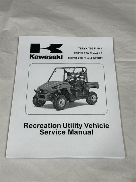 2010 2013 Kawasaki Teryx 750 Fi 4 Times 4 Le Sport Krf750 Workshop Service Repair Manual Download 09 10 11 12 13