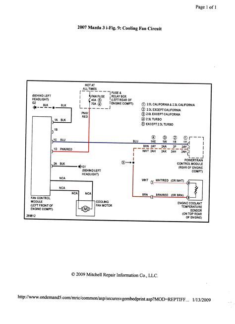 2010 2013 Mazda 3 Wiring Diagram