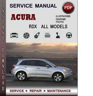 2010 Acura Rdx Service Repair Manual Software