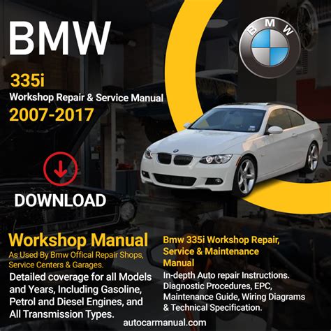 2010 Bmw 335i Service Repair Manual Software