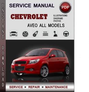 2010 Chevrolet Aveo Service Repair Manual Software