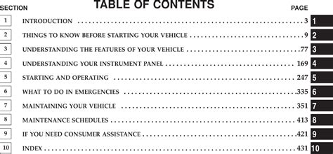 2010 Chrysler Sebring Touring Owners Manual