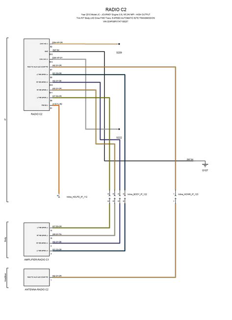 2010 Dodge Journey Radio Wiring