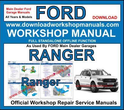 2010 Ford Ranger Service Repair Manual Software