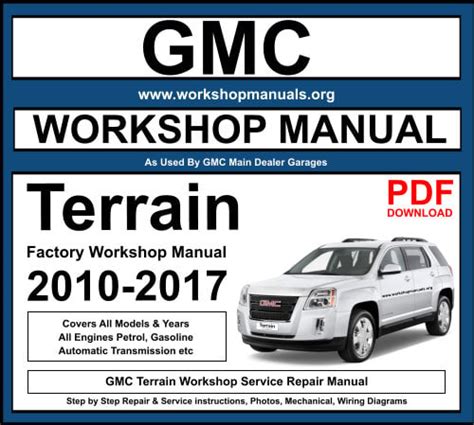 2010 Gmc Terrain Service Repair Manual Software