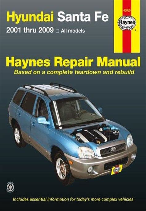 2010 Hyundai Santa Fe Haynes Repair Manual