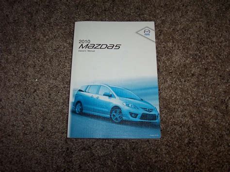 2010 Mazda 5 Owners Manual
