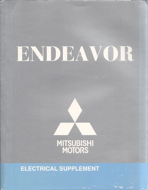 2010 Mitsubishi Endeavor Manual and Wiring Diagram