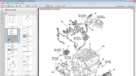 2010 Mitsubishi Outlander Diesel Manual and Wiring Diagram