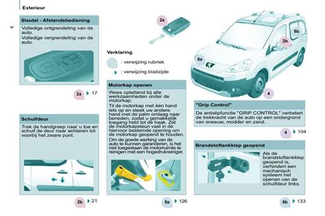 2010 Peugeot Partner Handleiding Dutch Manual and Wiring Diagram