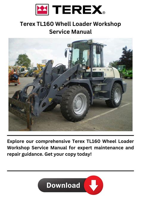 2010 Terex Tl160 Workshop Service Repair Manual