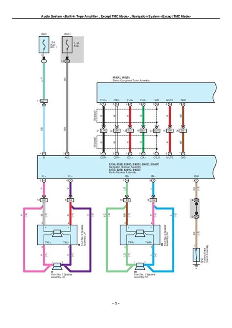 2010 Toyota Corolla Wiring Diagram