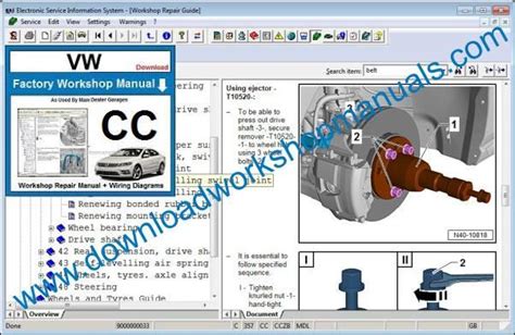 2010 Volkswagen Cc Service Repair Manual Software