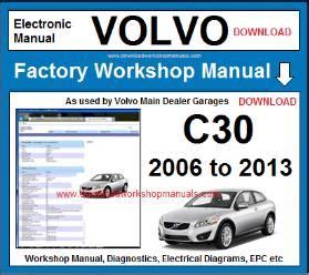 2010 Volvo C30 Service Repair Manual Software