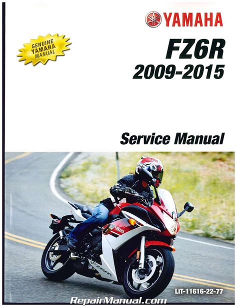 2010 Yamaha Fz6r Motorcycle Service Manual