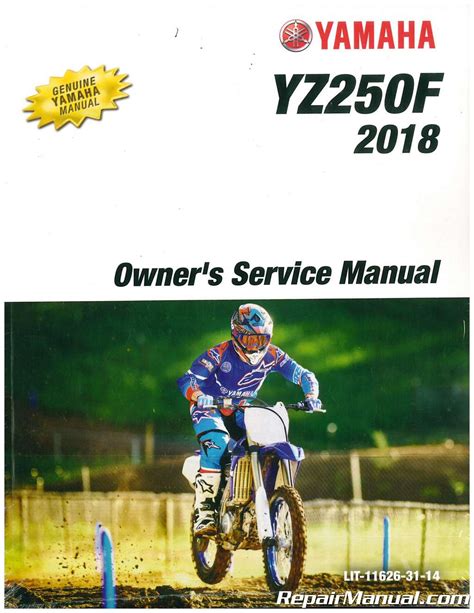 2010 Yamaha Yz 250 F Service Manual