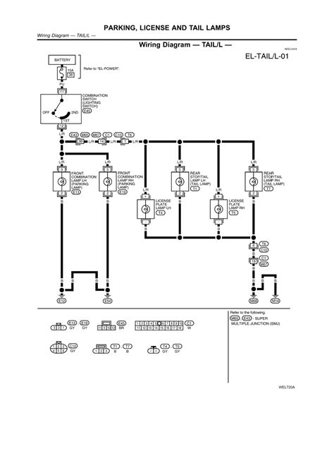 2010 nissan frontier tail light wiring diagram 