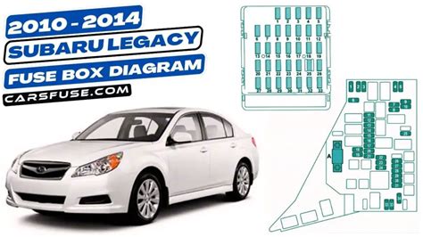 2010 subaru legacy fuse box diagram 