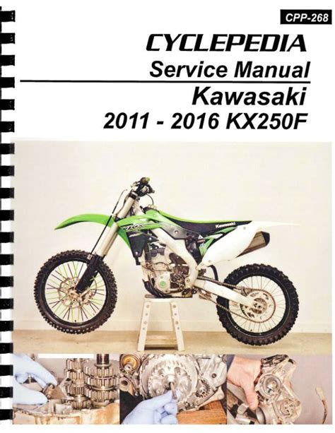 2011 2012 Kawasaki Kx250f Service Repair Manual