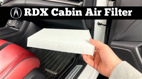 2011 Acura Rdx Cabin Air Filter Manual