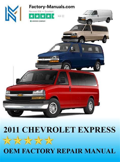 2011 Chevrolet Express 3500 Service Repair Manual Software