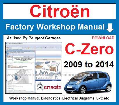 2011 Citroe?n C Zero Manual and Wiring Diagram