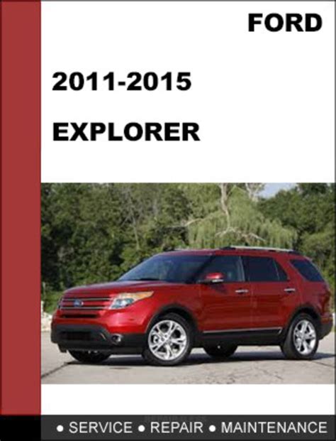 2011 Ford Explorer Service Repair Manual Software