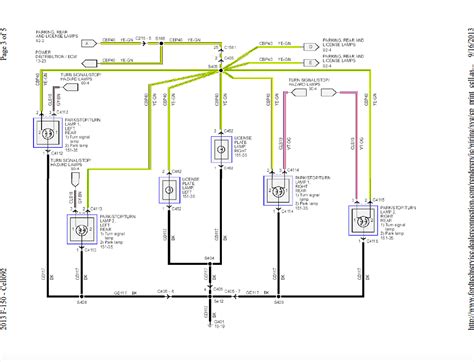 2011 Ford F150 Tail Light Wiring Diagram