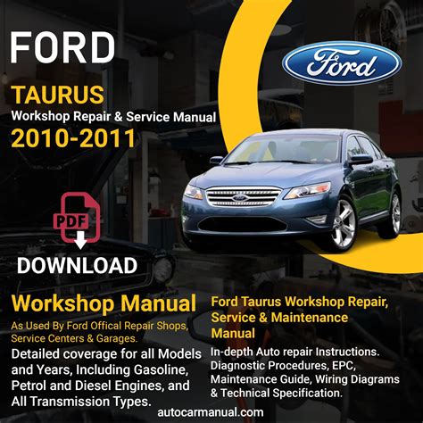 2011 Ford Taurus Service Repair Manual Software