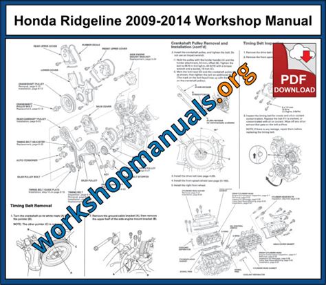 2011 Honda Ridgeline Service Repair Manual Software