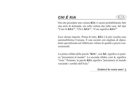 2011 Kia Sorento Manuale Del Proprietario Italian Manual and Wiring Diagram
