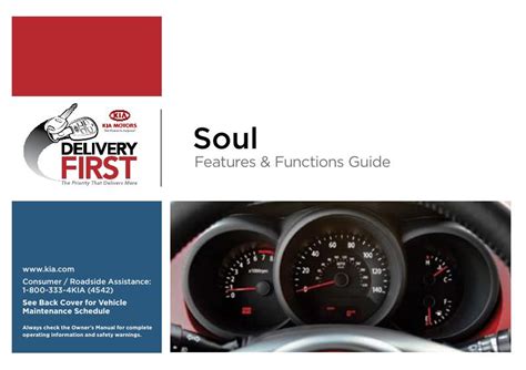 2011 Kia Soul Features Functions Guide Manual and Wiring Diagram