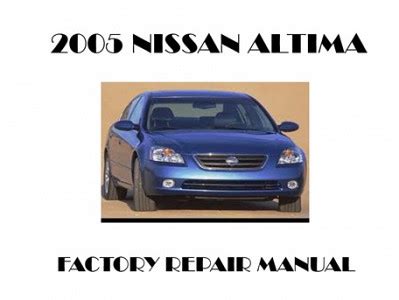 2011 Nissan Altima Factory Service Manual